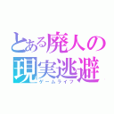 とある廃人の現実逃避（ゲームライフ）