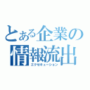 とある企業の情報流出（エクゼキューション）