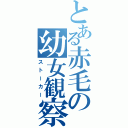 とある赤毛の幼女観察（ストーカー）