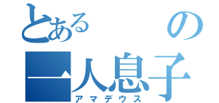 とあるの一人息子（アマデウス）