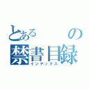 とあるの禁書目録ｋ（インデックス）