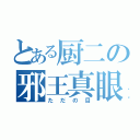 とある厨二の邪王真眼（ただの目）