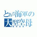 とある海軍の大型空母（空母加賀）