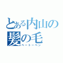 とある内山の髪の毛（ベートーベン）