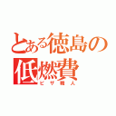 とある徳島の低燃費（ピザ職人）