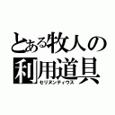 とある牧人の利用道具（セリヌンティウス）