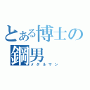 とある博士の鋼男（メタルマン）