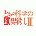 とある科学の幻想殺しⅡ（上条当麻）