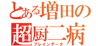 とある増田の超厨二病（ブレインデータ）