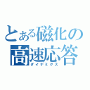 とある磁化の高速応答（ダイナミクス）