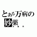 とある万病の妙薬（万金丹）