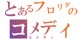 とあるフロリダのコメディ（コメディ）