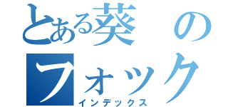 とある葵のフォックスメタル（インデックス）