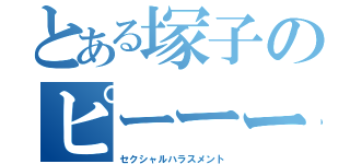 とある塚子のピーーーー（セクシャルハラスメント）