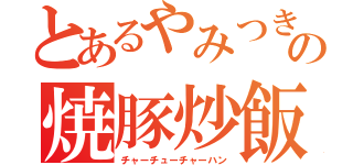 とあるやみつきの焼豚炒飯（チャーチューチャーハン）