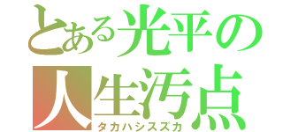 とある光平の人生汚点（タカハシスズカ）