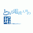 とある電波人間勢の垢（十六夜なんだけどぉ！）