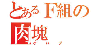 とあるＦ組の肉塊（ケバブ）