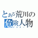 とある荒川の危険人物（シスター）