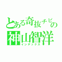 とある奇抜チビの神山智洋（インデックス）