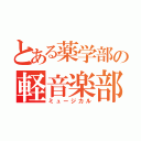 とある薬学部の軽音楽部（ミュージカル）