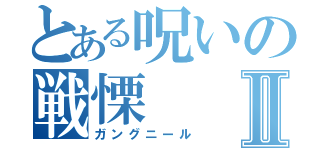 とある呪いの戦慄Ⅱ（ガングニール）