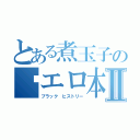 とある煮玉子の㊙エロ本録Ⅱ（ブラック ヒストリー）