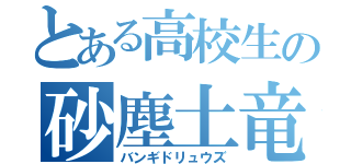 とある高校生の砂塵土竜（バンギドリュウズ）