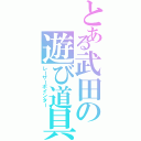 とある武田の遊び道具（レーザーポインター）