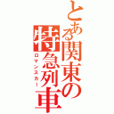 とある関東の特急列車（ロマンスカー）