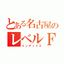 とある名古屋のレベルＦＩＶＥ（インデックス）