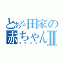 とある田家の赤ちゃん返りⅡ（バブバフ）