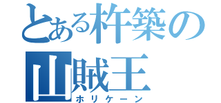 とある杵築の山賊王（ホリケーン）