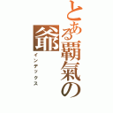 とある覇氣の爺（インデックス）