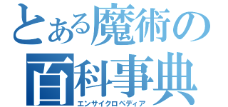 とある魔術の百科事典（エンサイクロペディア）