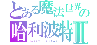 とある魔法世界の哈利波特Ⅱ（Ｈａｒｒｙ Ｐｏｔｔｅｒ）