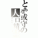 とある或守の人口精霊（イレギュラー）