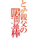 とある親父の股間掻棒（孫の手）