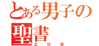 とある男子の聖書（エロ本）