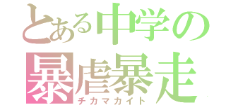 とある中学の暴虐暴走（チカマカイト）