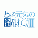 とある元気の淫乱行動Ⅱ（キチガイプレイ）