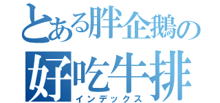 とある胖企鵝の好吃牛排（インデックス）