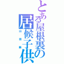 とある屋根裏の居候子供（山田葵）