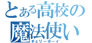 とある高校の魔法使い（チェリーボーイ）