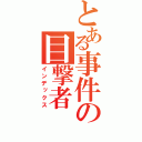 とある事件の目撃者（インデックス）