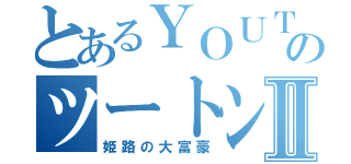 とあるＹＯＵＴＵＢＥＲのツートンカラーⅡ（姫路の大富豪）