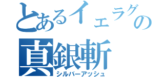 とあるイェラグの真銀斬（シルバーアッシュ）