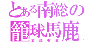 とある南総の籠球馬鹿（若菜有貴）