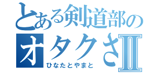 とある剣道部のオタクさんⅡ（ひなたとやまと）