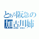 とある阪急の加古川姉妹（山岸舞彩　宮澤佐江）